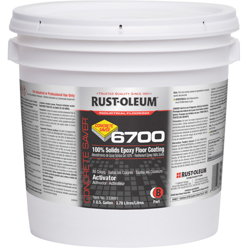 6700 System Extended Pot Life Floor Coating, Container Type, Gallon, Container Size, 1 gal., Net Volume, 1 gal.