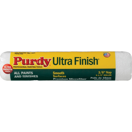 Ultra Finish Paint Roller Cover, Length, 240 mm (9-1/2"), NAP, 9.5 mm (3/8")