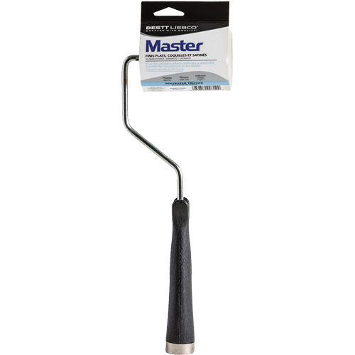 Master Trim & Traffic Paint Roller Frame & Cover, No. of Pieces, 2, For Use With, Flat, Eggshell & Satin Finishes, Size, 3"