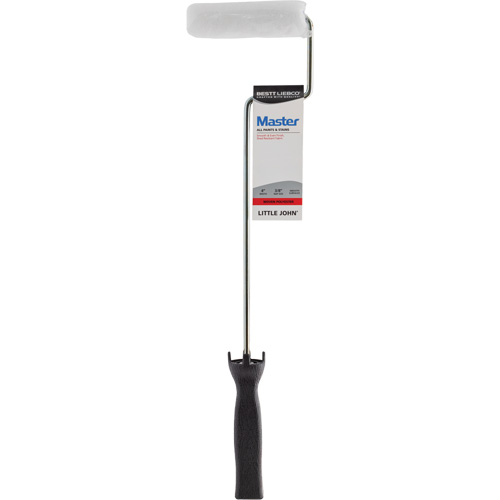 Master Little John® 4" Paint Roller Cover & Frame, No. of Pieces, 2, For Use With, All Paints, Roller Length, 4"