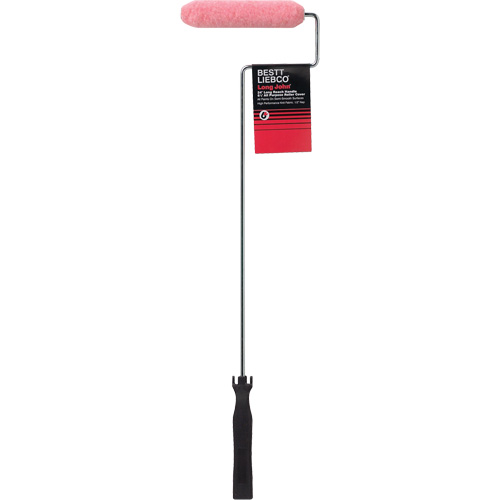 Master Little John® 6-1/2" Paint Roller Cover & Frame, No. of Pieces, 2, For Use With, All Paints, Roller Length, 6-1/2"