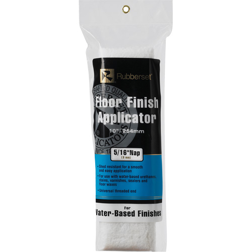 Master Water-Based Floor Staining Pad, Length, 10", Width, 3-1/2", Material, Polyester, For Use With, Water-Based Urethanes, Stains, Varnishes, Sealers, & Floor Waxes