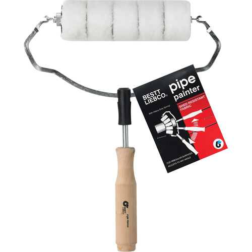 Knitted Pipe Painter Roller Cover & Frame, No. of Pieces, 2, Roller Length, 7", Nap, 3/4"