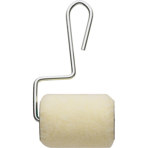 3" Short Utility Paint Roller, No. of Pieces, 2, Roller Length, 3", Nap, 1/4"