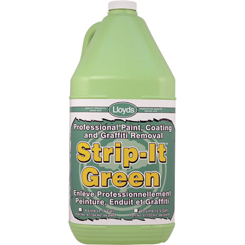 Strip-It Green Paint & Coating Remover, Container Type, Jug, Size, 4 L, Container Size, 4 L