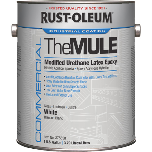 Modified Urethane Latex Epoxy, Container Type, Gallon, Colour Family, White, Colour, White, Container Size, 1 gal., Standard(s) Met, VOC Compliant Nationwide