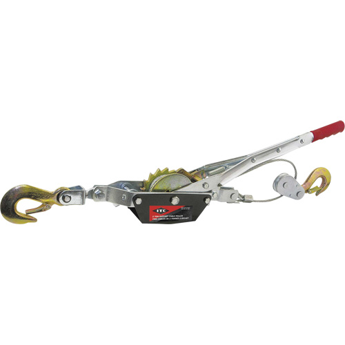 2-Ton Ratchet Cable Puller, Cable Length, 10'