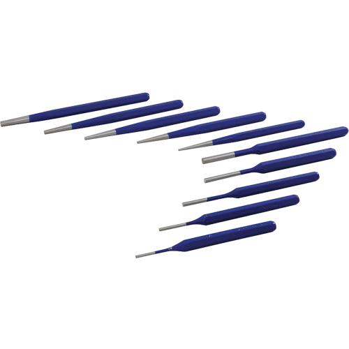 Pin/Taper Punch Set, No. of Pieces, 10