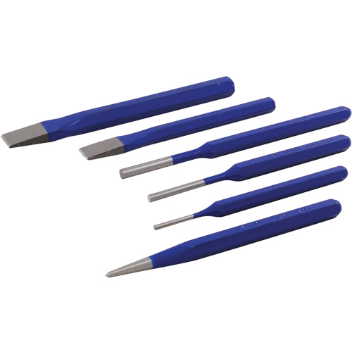Punch & Chisel Set, No. of Pieces, 6