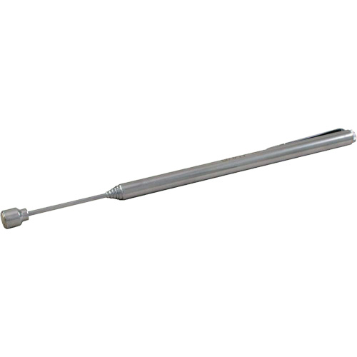 Telescopic Pickup Tool with Pocket Clip, Reach, 5-1/4" to 17-1/4"