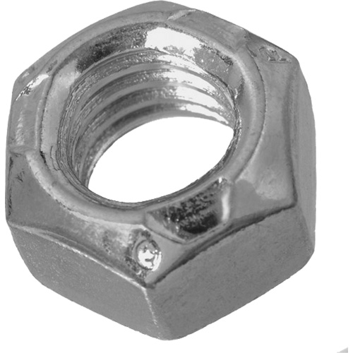 Conelock Lock Nut, Finish, Zinc Plated, Diameter, 5/16", Thread, Coarse, Grade, B