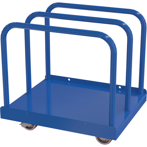 Heavy-Duty Panel Cart, Overall Height, 34"