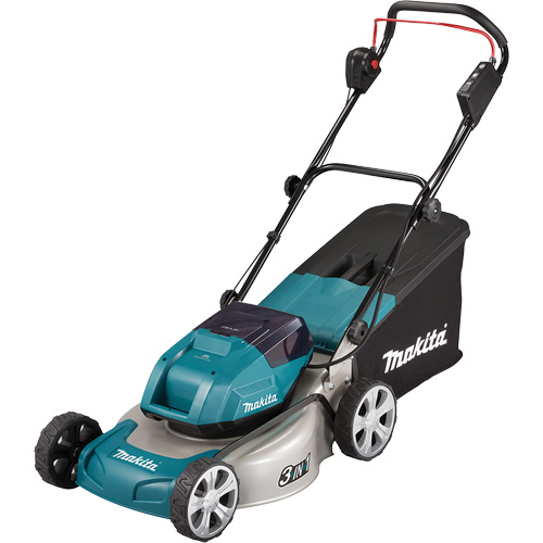 36V LXT Brushless Lawn Mower with XPT (Tool Only), Operating Type, Battery Powered, Cutting Width, 18", Cutting Height Range, 0.1825" - 2.9375", Includes, 36V LXT Brushless Cordless Lawn Mower; Blade set (199367-2); Socket Wwench 17 (782210-8), Manufacturer's Warranty, 3 Years Limited