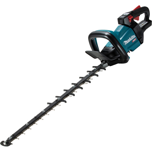 XGT Li-Ion Hedge Trimmer with Brushless Motor, Engine Power, 40 V, Clipper Length, 24", Weight, 8.1 lbs., Operating Type, Battery Powered, Includes, Trimmer; Shear Blade Set (191R55-5); Blade Cover (412911-1), Strokes Per Minute, 2000/3000/4000 SPM