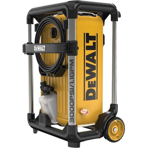 15 Amp Brushless Cold Water Pressure Washer, Pump Pressure, 3000 psi, Flow Rate, 1.1 GPM, Hose Length, 25', Includes, (1) Wand; (1) 25' Kink Resistant Hose; (1) Foam Cannon; (1) Turbo Nozzle; (1) 15º Nozzle; (1) 25º Nozzle; (1) 40º Nozzle, Certification(s), CETA