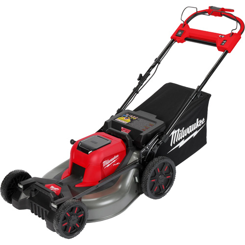 Fuel™ Dual Battery Mower, Operating Type, Battery Powered, Cutting Width, 21", Cutting Height Range, 1" - 4", Includes, M18 FUEL™ 21" Self-Propelled Dual Battery Mower(2823-20), Grass Bag, Mulch Plug, Rear Side Discharge Chute, Material, Metal