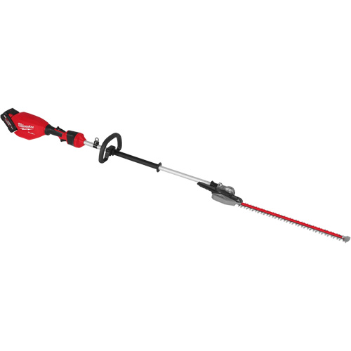 Fuel™ Pole Articulating Hedge Trimmer Kit, Clipper Length, 24", Operating Type, Battery Powered