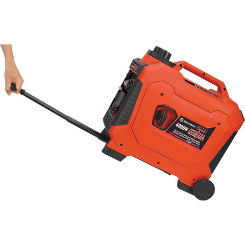 Inverter Generator, Fuel Tank Capacity, 6.3 L, Weight, 62 lbs., Overall Height, 20", Overall Width, 13-1/4", Engine, 5 HP, No Load Speed, 3300 RPM