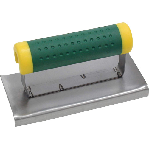 Cement Edger, Handle Material, Wood, Length, 6", Width, 3"
