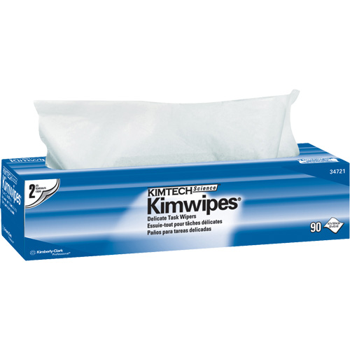 Kimtech™ Science Kimwipes™ Delicate Task Wipes, Type, Specialty, Length, 16-3/5", Width, 14-7/10", Colour, White, Sold/Priced Per, Box