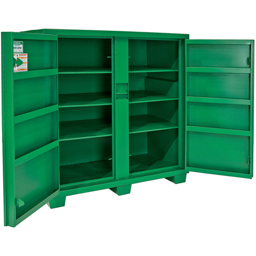 Cabinet Box, Colour, Green, Overall Width, 60", Overall Depth, 30", Overall Height, 56", Lock Type, Pocket with Tang