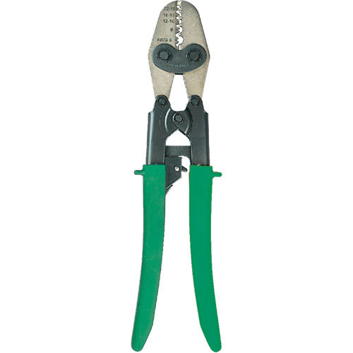 Crimper, Overall Length, 12-4/5", Crimping Capacity, 22-6 AWG