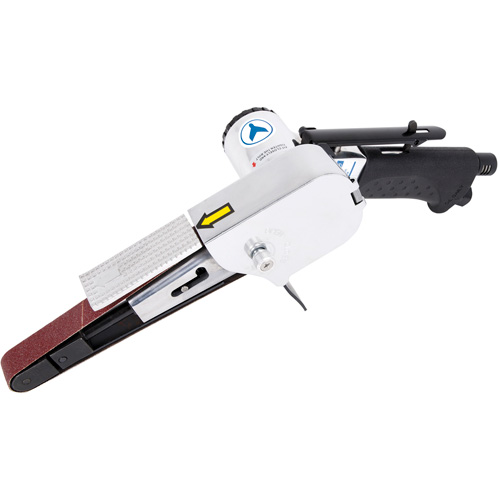 File Belt Sander, Belt Size, 3/4" W x 20-1/2" L, Air Flow Rate, 4 CFM, Air Inlet, 1/4"