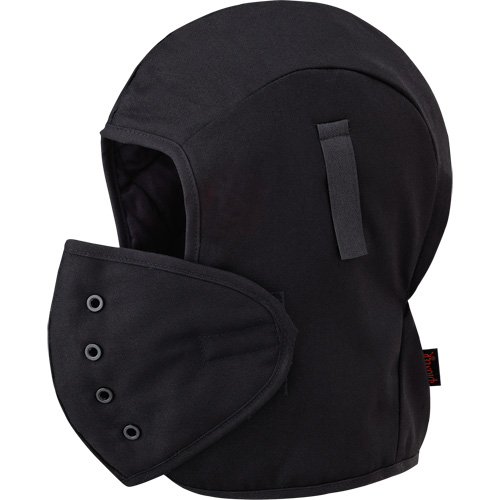 Flame Resistant Quilted Hardhat Liner, Material, Cotton, Colour, Black