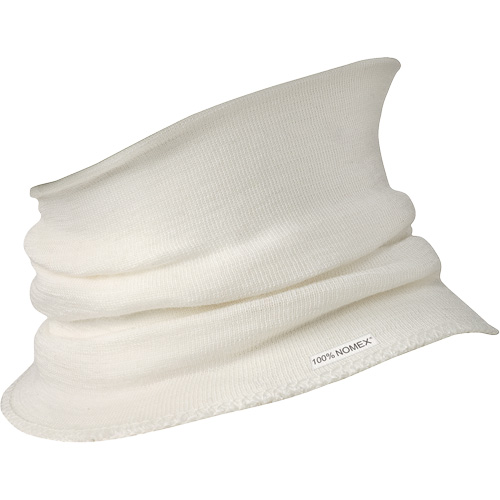 Neck Warmer & Wind Guard, Material, Nomex®, Colour, White