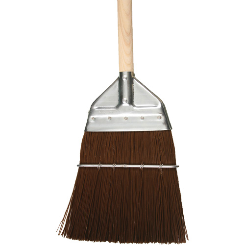 Railway & Track Broom, Overall Length, 56", Bristle Material, Polypropylene, Handle Material, Wood, Trim Length, 8"