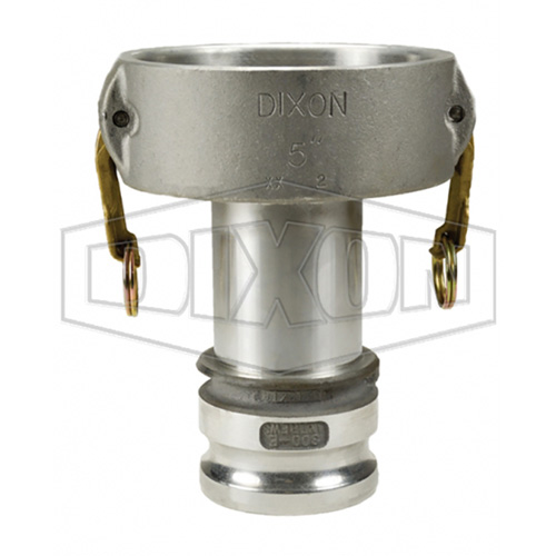 Dixon® Cam & Groove Reducing Coupler x Adapter, Material, Aluminum, Maximum Operating Pressure, 75 psi, Type, None, Adapter Size, 3"