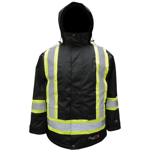 Journeyman Insulated Parka, Size, 4X-Large, Colour, Black