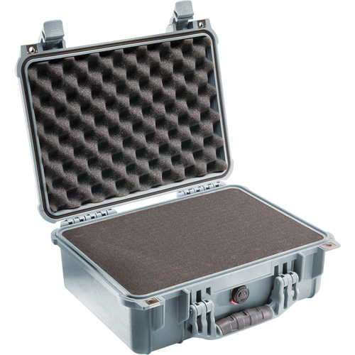 Protector Case™, Length, 13", Width, 16-11/25", Material, Polyproylene, Colour, Silver, Height, 6.82", Total Depth, 6.12"