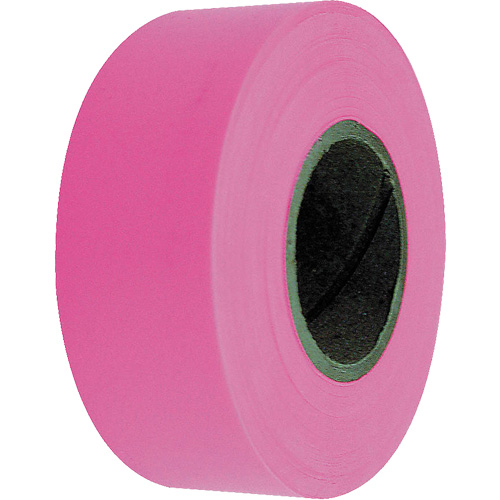 Arctic Plus Flagging Tape, Colour, Pink, Width, 1", Length, 125', Operating Temperature Limit, -35°C, Material, Polyvinyl