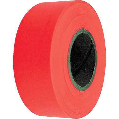 Arctic Plus Flagging Tape, Colour, Red, Width, 1", Length, 125', Operating Temperature Limit, -35°C, Material, Polyvinyl