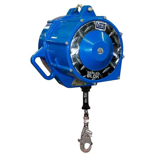 DBI-SALA® Rollgliss™ Descender, Length, 200', Lifeline Material, Stainless Steel Cable, Harness Connection, Hook, Anchorage Connection Type, Tie-Back