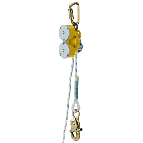 DBI-SALA® Rollgliss™ R550 Rescue & Descent Device, Length, 100', Lifeline Material, Kernmantle, Harness Connection, Hook, Anchorage Connection Type, Carabiner