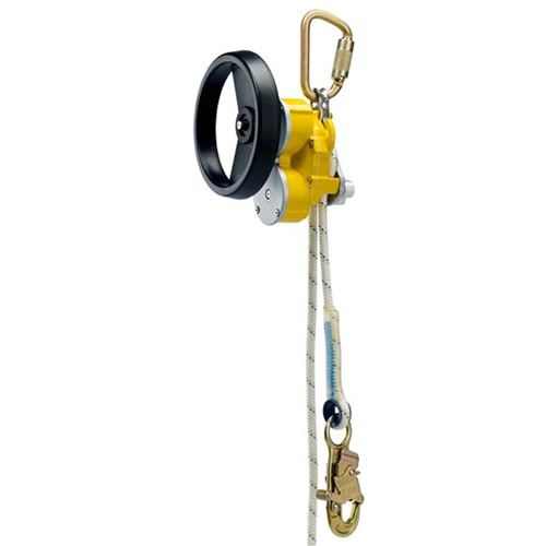 DBI-SALA® Rollgliss™ R550 Rescue & Descent Device, Length, 325', Lifeline Material, Kernmantle, Harness Connection, Hook, Anchorage Connection Type, Carabiner