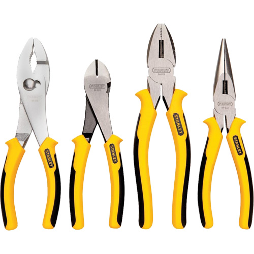 Bi-Material Pliers Set, No. of Pieces, 4, Manufacturer's Warranty, Limited Lifetime