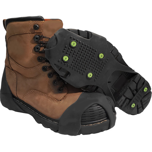 Icetred™ Full-Sole Traction Device, Size, Large, Traction Type, Stud, Traction Material, Rubber