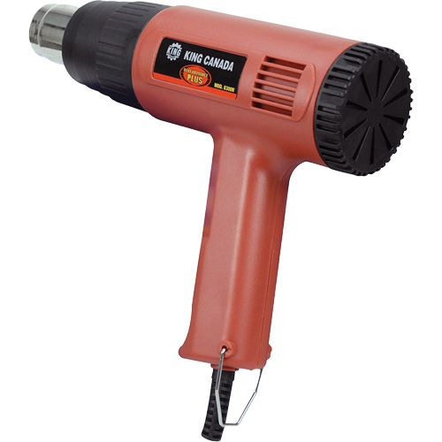 Heat Gun Kit, Temperature, 1004°F(540° C), Temperature Setting, 2 Speed, Voltage, 110 V, Amps, 12.5 A