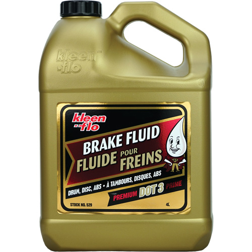 Premium DOT 3 Brake Fluid, Format, 4 L, Container Type, Jug