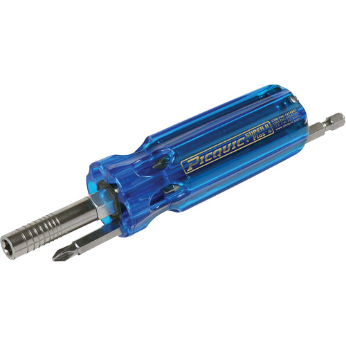 Super 8 Plus™ Multibit Screwdriver, Handle Type, Plastic