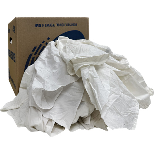 Wiper Rags Box, Colour, White, Weight, 10 lbs.
