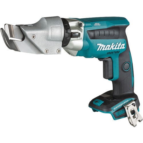 Cordless 18 Gauge Offset Shears with Brushless Motor (Tool Only), Voltage, 18 V, Battery Type, Lithium-Ion, Steel Capacity, 18 Gauge (1.3 mm), Stainless Steel Capacity, 20 Gauge (1 mm)