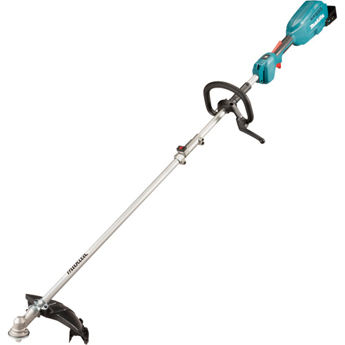 Cordless Split Shaft Power Unit with AFT & Line Trimmer Attachment, Engine Power, 18 V, Cutting Width, 13", Weight, 7.8 lbs., Operating Type, Battery Powered, No Load Speed, 0-9700 (High) & 0-6800 (Low), Vibration Level, 2.5 m/sý