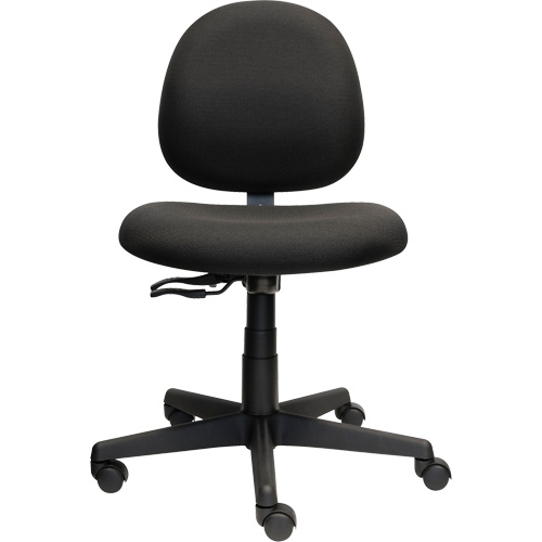Aspen™ Low Back Posture Task Chair, Colour, Black, Material, Fabric, Weight Capacity, 275 lbs., Overall Height, 17-1/2" - 23"