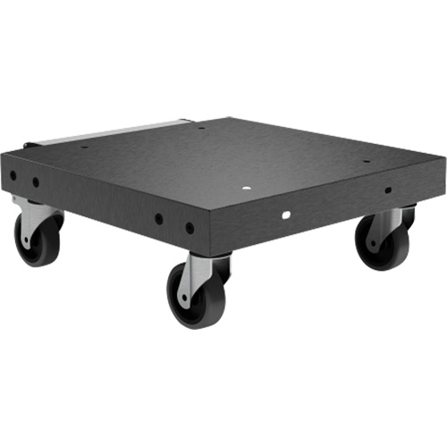Modular Charging System Handleless Single Dolly, Small Dolly Dimensions, 15.5 W x 17” D x 6” H, Small Dolly Connection Bracket Dimensions, 15.5” W x 6” D x 0.5” H
