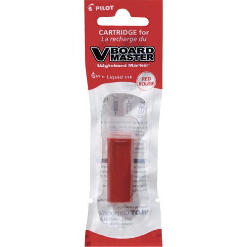 Vboard Master White Board Marker Refill, Colour, Red