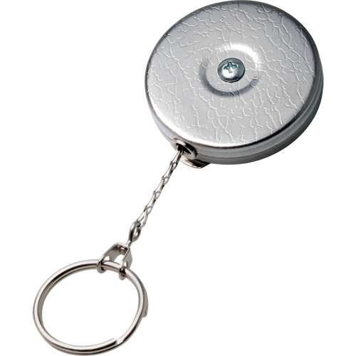 Original Series Retractable Keychain, Material, Chrome, Cable Length, 24", Cable Type, Stainless Steel, Retraction Force, 0 oz. - 8 oz., Manufacturer's Warranty, 1 Year Limited